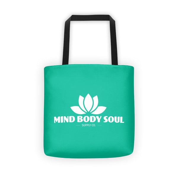 Mind Body Soul Supply Co. Green Tote Bag - Prints by Crusader